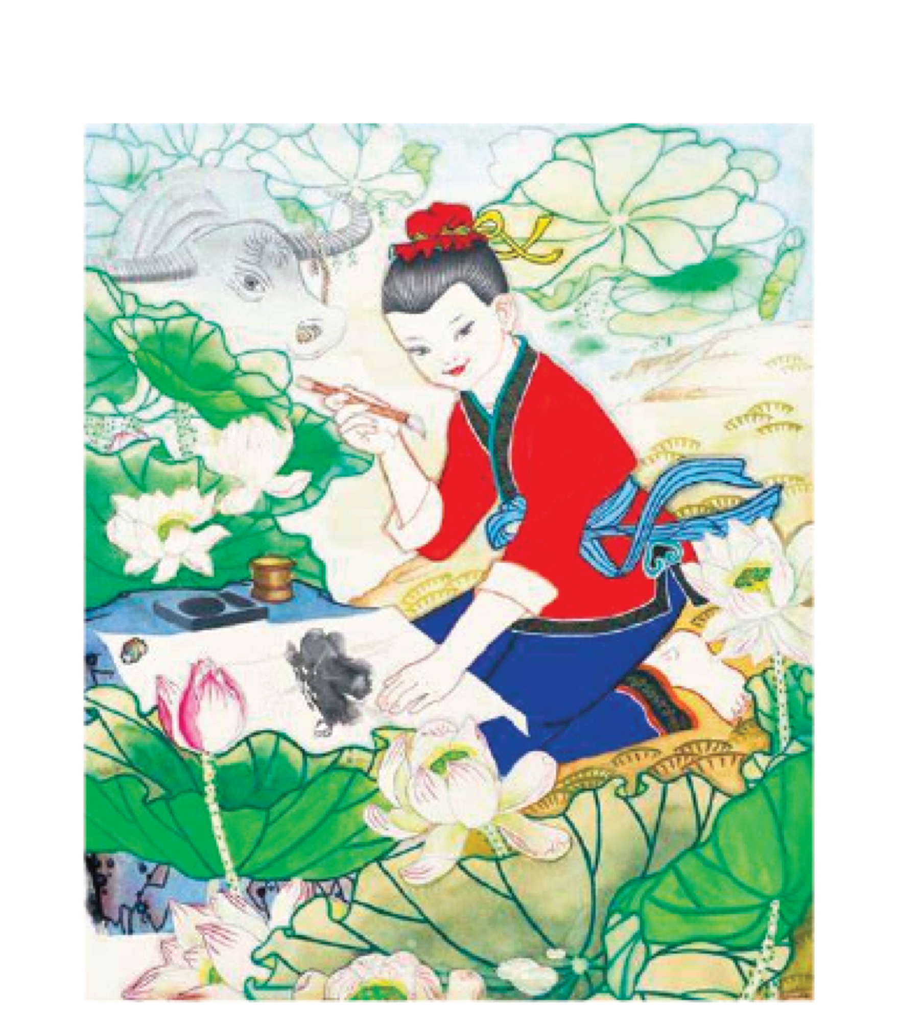 Wang Mian shadow puppet