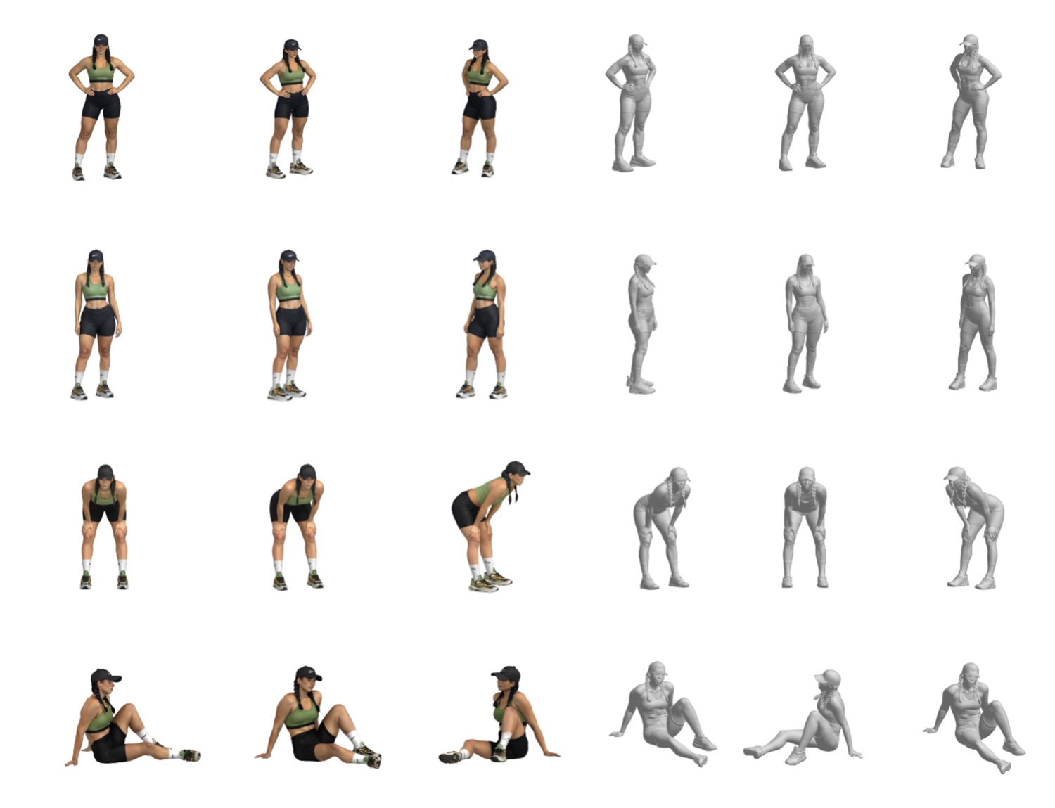 3D avatar postures for internal states